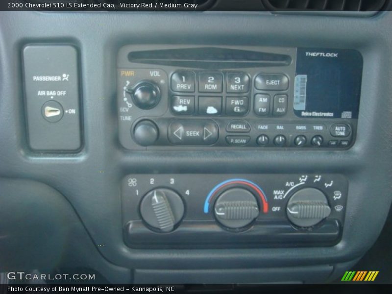 Victory Red / Medium Gray 2000 Chevrolet S10 LS Extended Cab