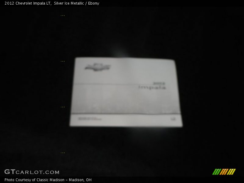 Silver Ice Metallic / Ebony 2012 Chevrolet Impala LT