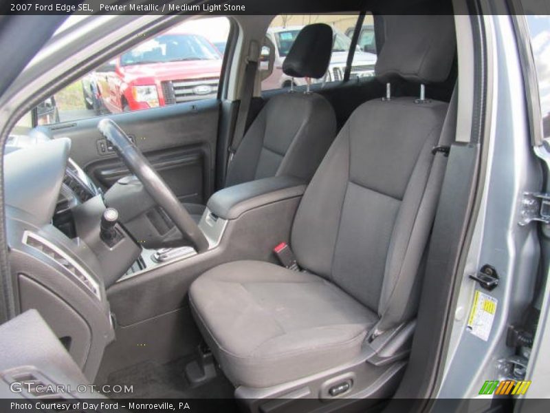 Pewter Metallic / Medium Light Stone 2007 Ford Edge SEL