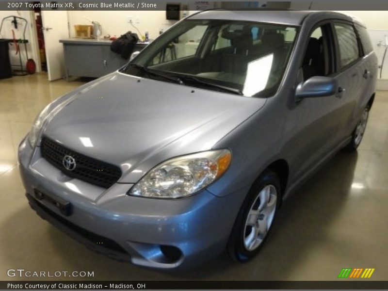 Cosmic Blue Metallic / Stone 2007 Toyota Matrix XR