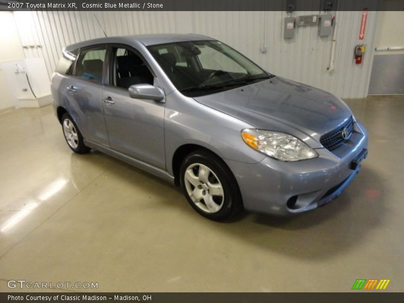 Cosmic Blue Metallic / Stone 2007 Toyota Matrix XR