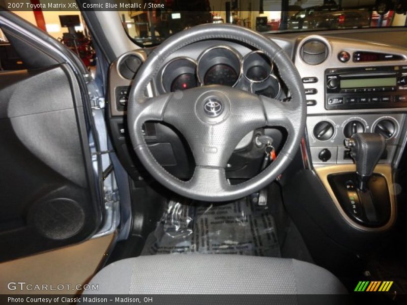 Cosmic Blue Metallic / Stone 2007 Toyota Matrix XR