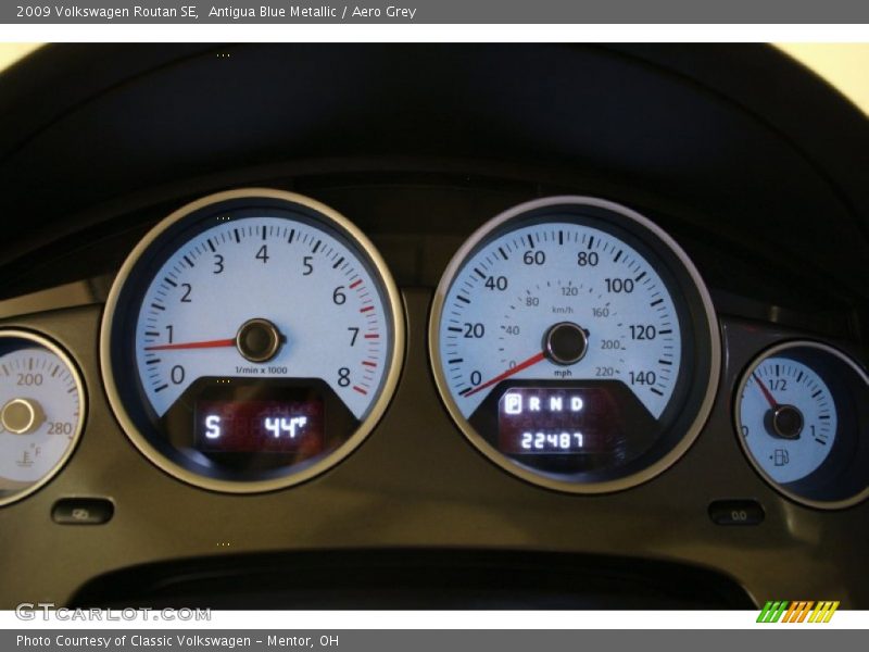 Antigua Blue Metallic / Aero Grey 2009 Volkswagen Routan SE