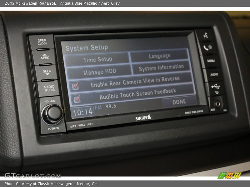 Antigua Blue Metallic / Aero Grey 2009 Volkswagen Routan SE