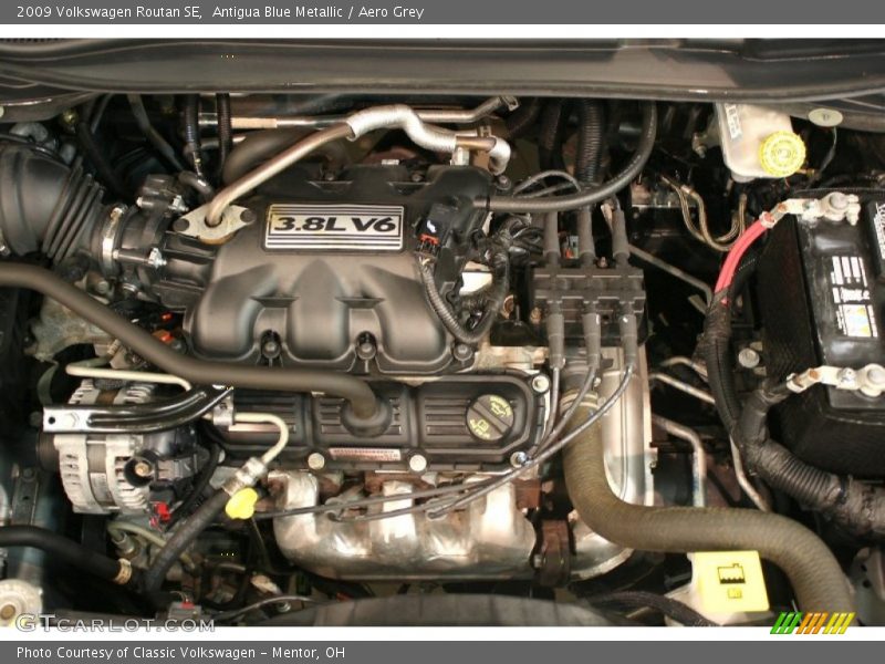 Antigua Blue Metallic / Aero Grey 2009 Volkswagen Routan SE