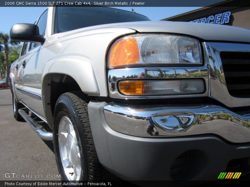 Silver Birch Metallic / Pewter 2006 GMC Sierra 1500 SLT Z71 Crew Cab 4x4