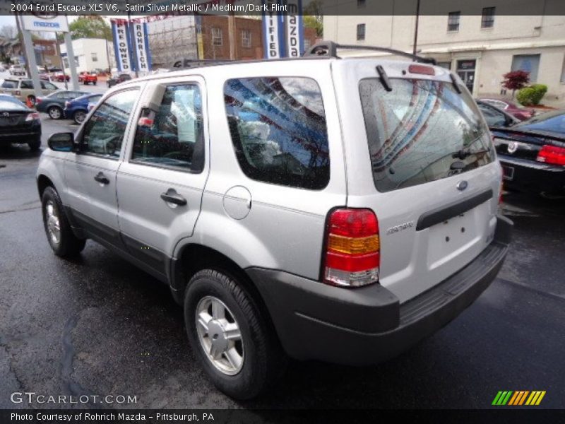 Satin Silver Metallic / Medium/Dark Flint 2004 Ford Escape XLS V6