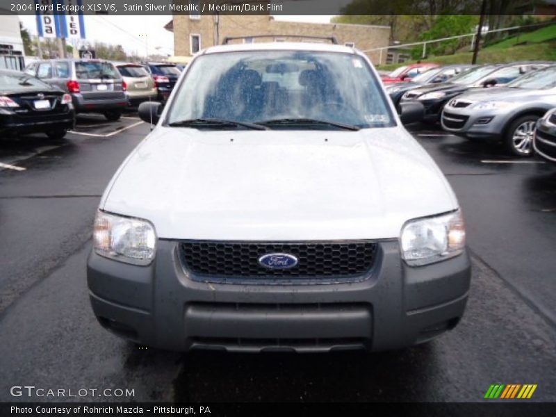 Satin Silver Metallic / Medium/Dark Flint 2004 Ford Escape XLS V6