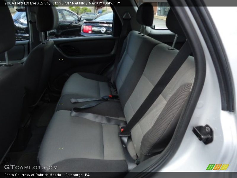 Satin Silver Metallic / Medium/Dark Flint 2004 Ford Escape XLS V6