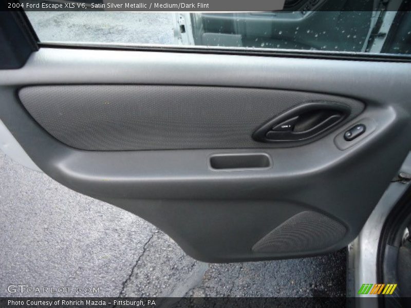 Satin Silver Metallic / Medium/Dark Flint 2004 Ford Escape XLS V6