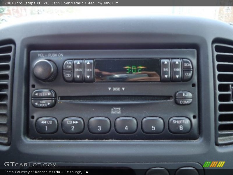 Satin Silver Metallic / Medium/Dark Flint 2004 Ford Escape XLS V6