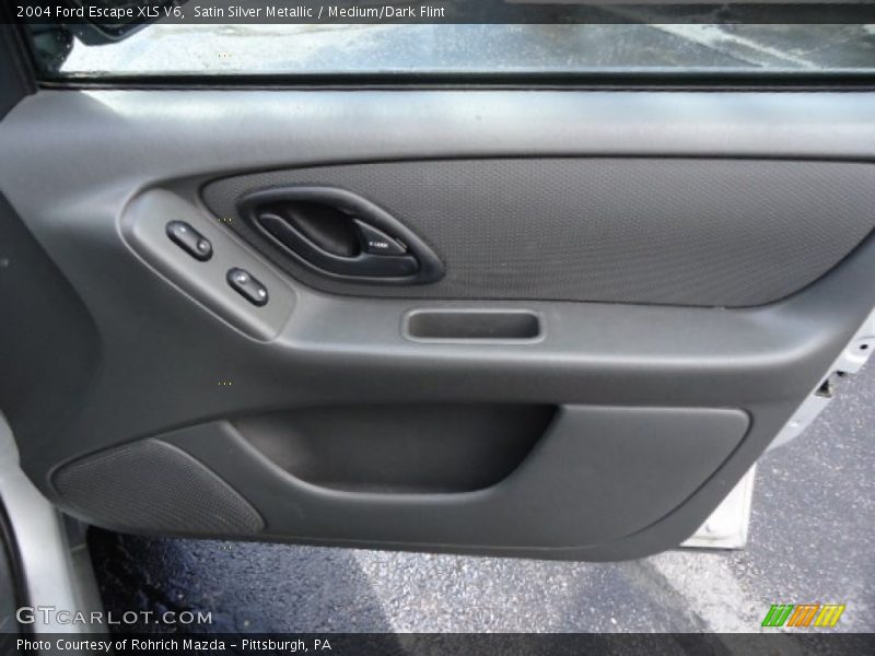 Satin Silver Metallic / Medium/Dark Flint 2004 Ford Escape XLS V6