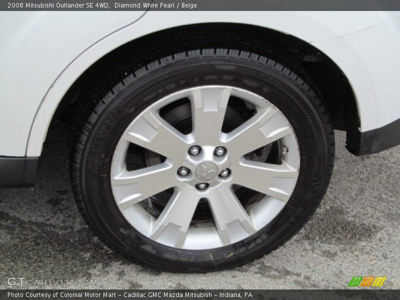  2008 Outlander SE 4WD Wheel