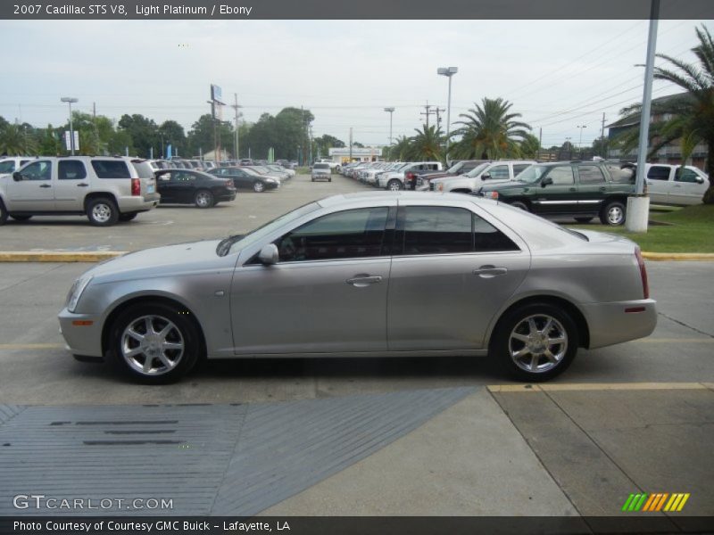 Light Platinum / Ebony 2007 Cadillac STS V8