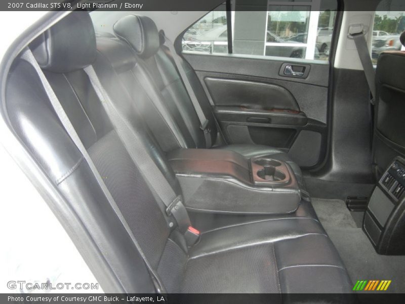 Light Platinum / Ebony 2007 Cadillac STS V8