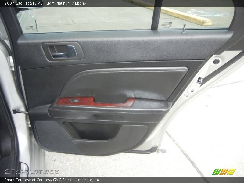Light Platinum / Ebony 2007 Cadillac STS V8