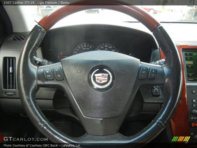 Light Platinum / Ebony 2007 Cadillac STS V8