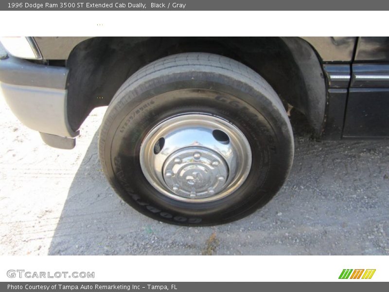 Black / Gray 1996 Dodge Ram 3500 ST Extended Cab Dually