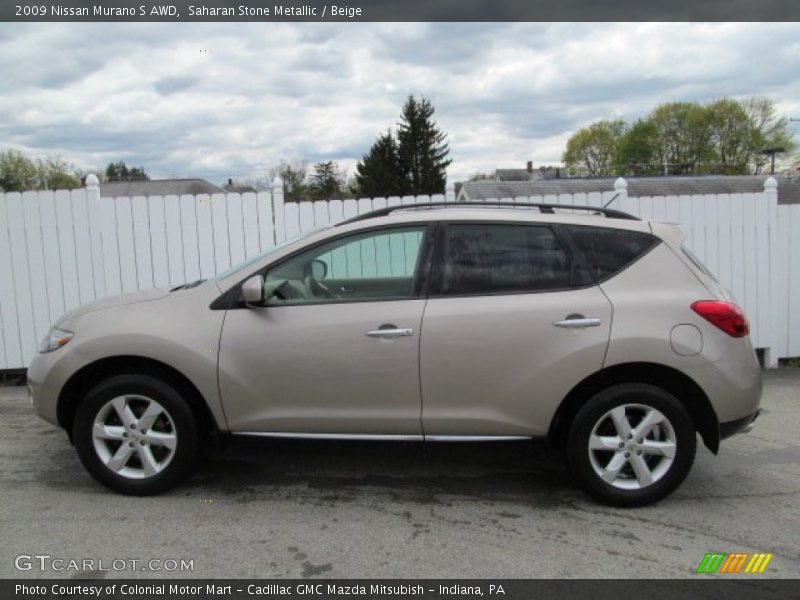 Saharan Stone Metallic / Beige 2009 Nissan Murano S AWD