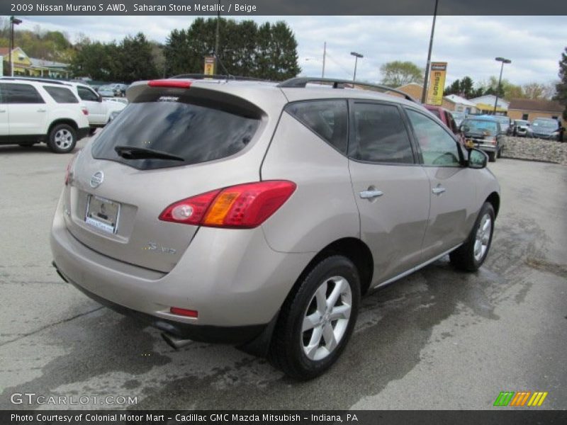 Saharan Stone Metallic / Beige 2009 Nissan Murano S AWD