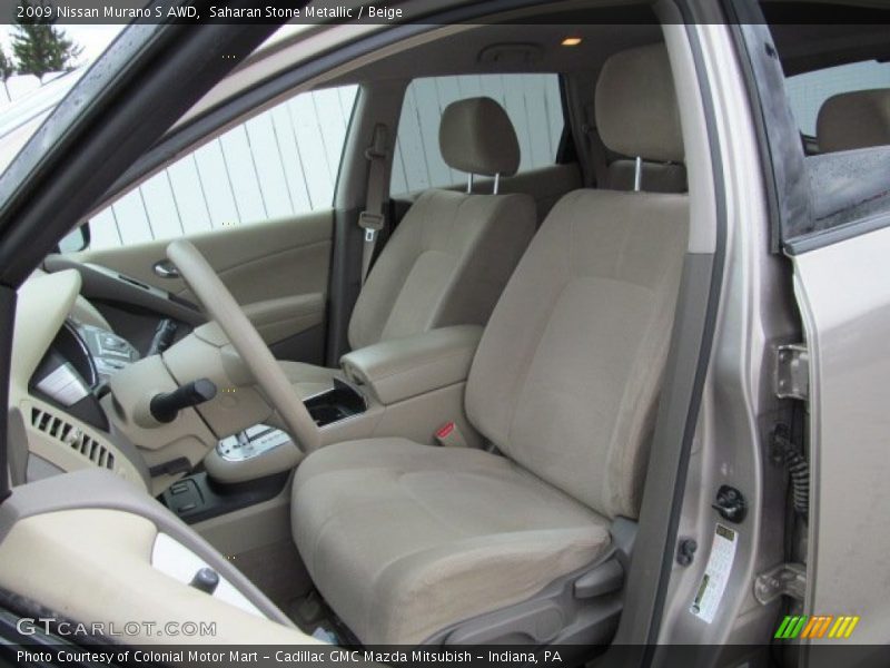 Saharan Stone Metallic / Beige 2009 Nissan Murano S AWD