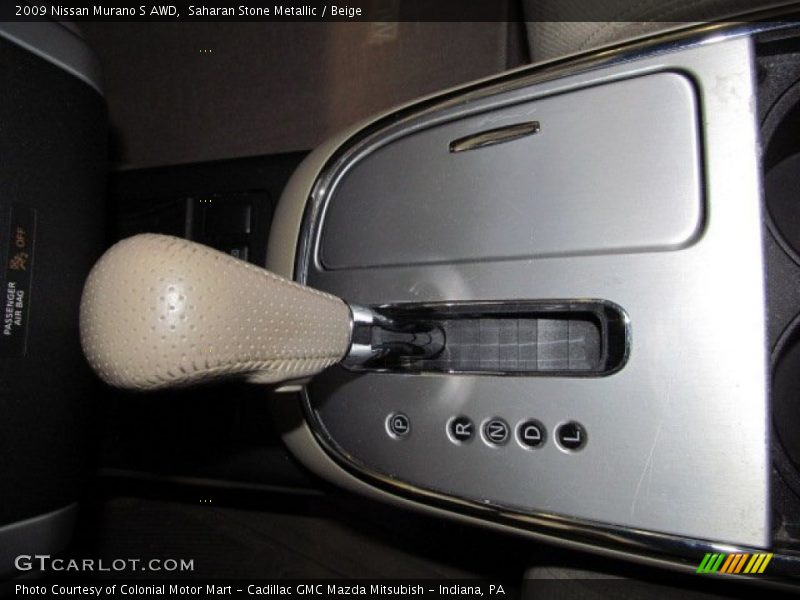 Saharan Stone Metallic / Beige 2009 Nissan Murano S AWD