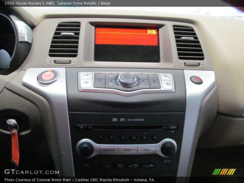 Saharan Stone Metallic / Beige 2009 Nissan Murano S AWD