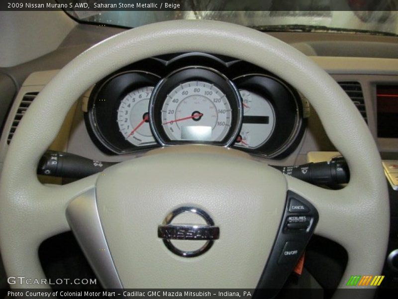Saharan Stone Metallic / Beige 2009 Nissan Murano S AWD