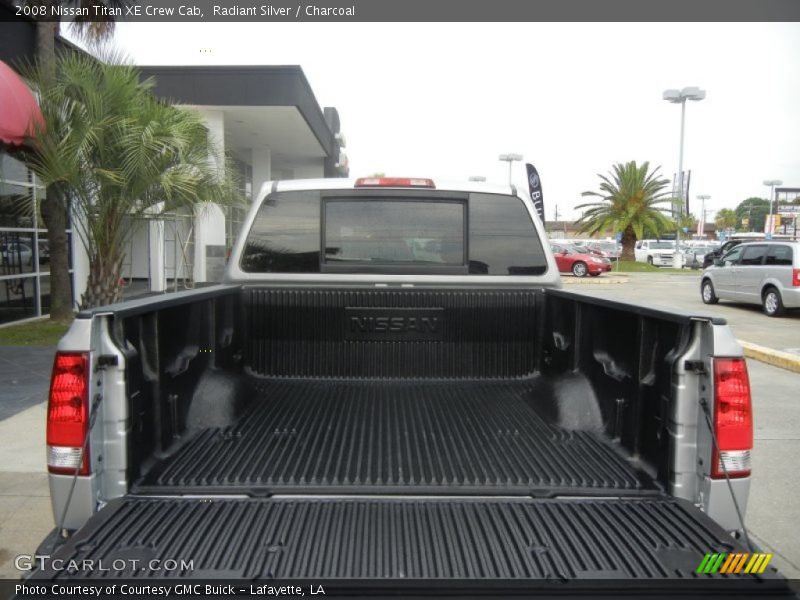 Radiant Silver / Charcoal 2008 Nissan Titan XE Crew Cab