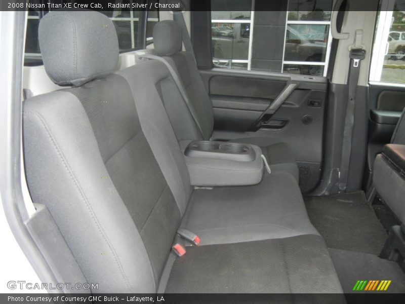 Radiant Silver / Charcoal 2008 Nissan Titan XE Crew Cab