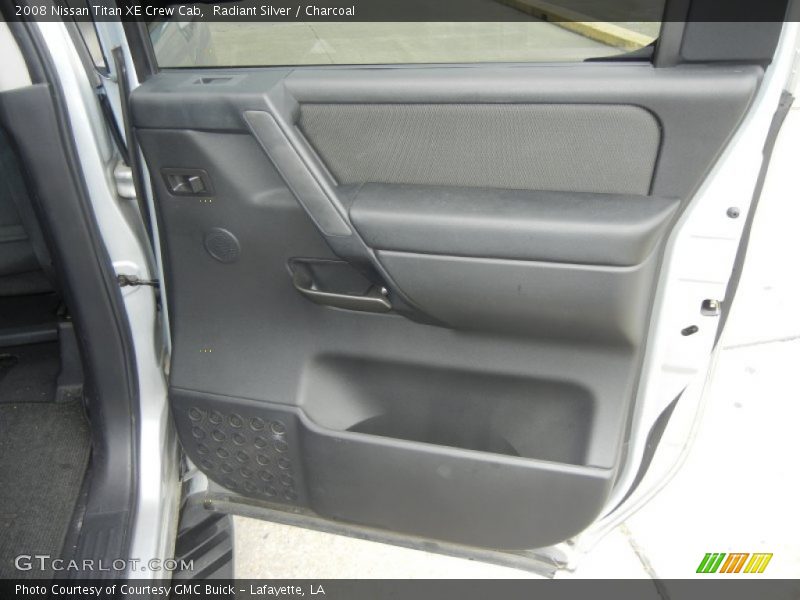 Radiant Silver / Charcoal 2008 Nissan Titan XE Crew Cab