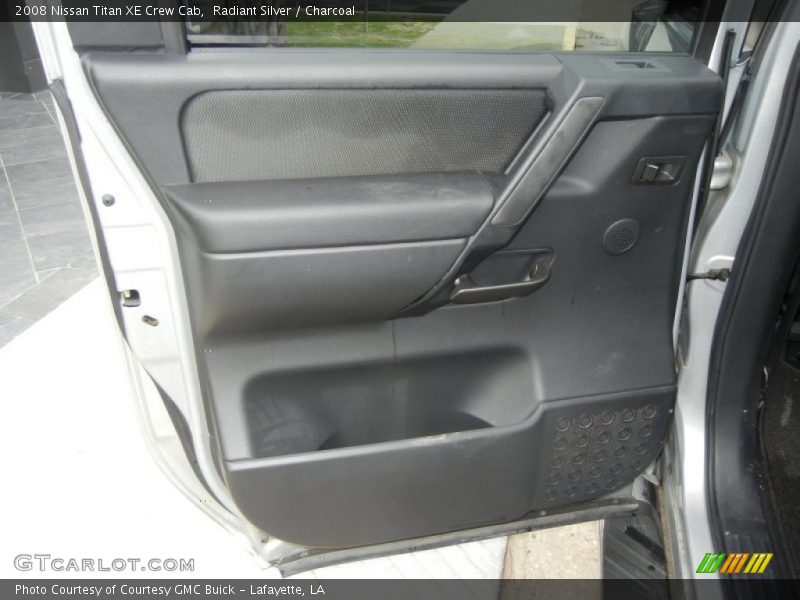 Radiant Silver / Charcoal 2008 Nissan Titan XE Crew Cab
