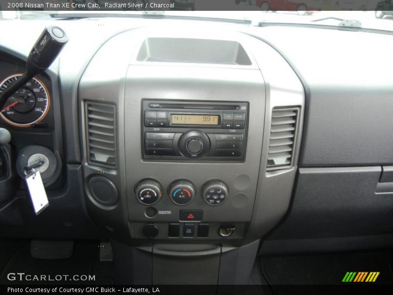 Radiant Silver / Charcoal 2008 Nissan Titan XE Crew Cab