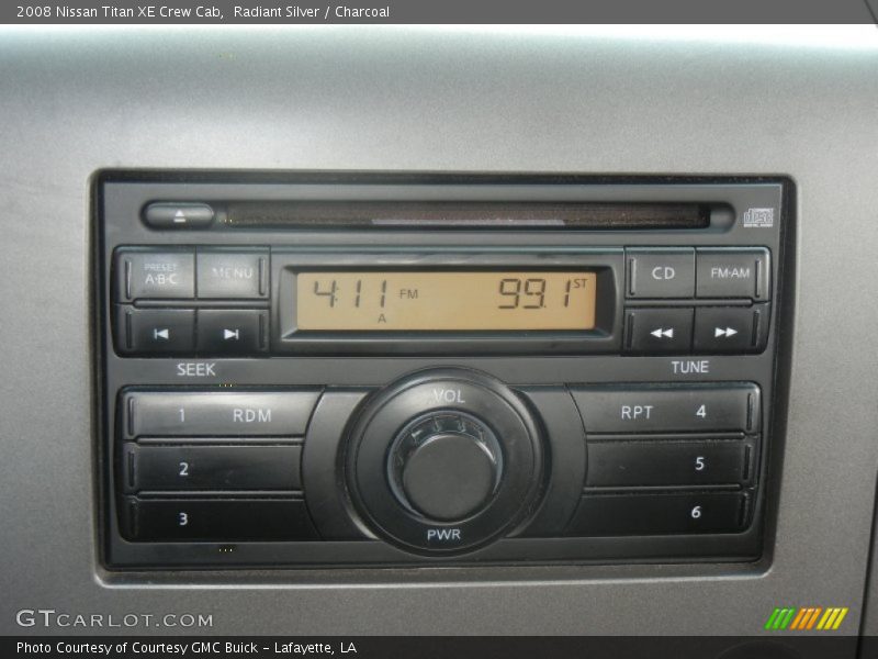Radiant Silver / Charcoal 2008 Nissan Titan XE Crew Cab