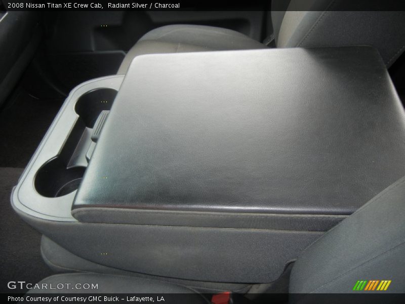 Radiant Silver / Charcoal 2008 Nissan Titan XE Crew Cab