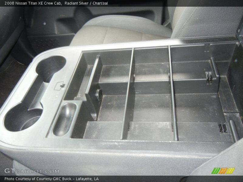 Radiant Silver / Charcoal 2008 Nissan Titan XE Crew Cab