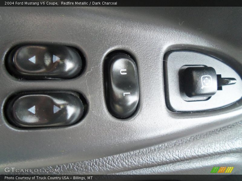 Redfire Metallic / Dark Charcoal 2004 Ford Mustang V6 Coupe