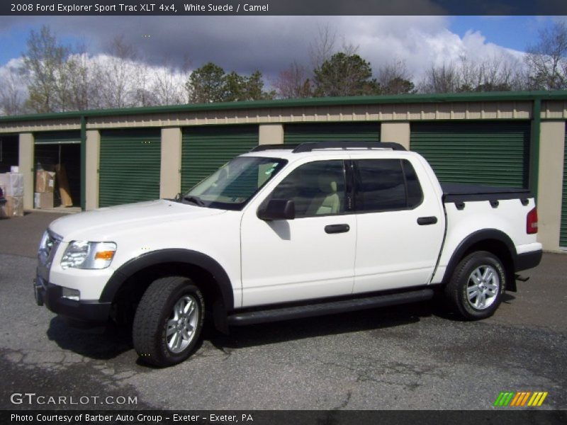 White Suede / Camel 2008 Ford Explorer Sport Trac XLT 4x4