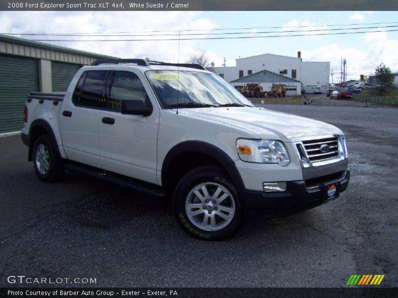 White Suede / Camel 2008 Ford Explorer Sport Trac XLT 4x4