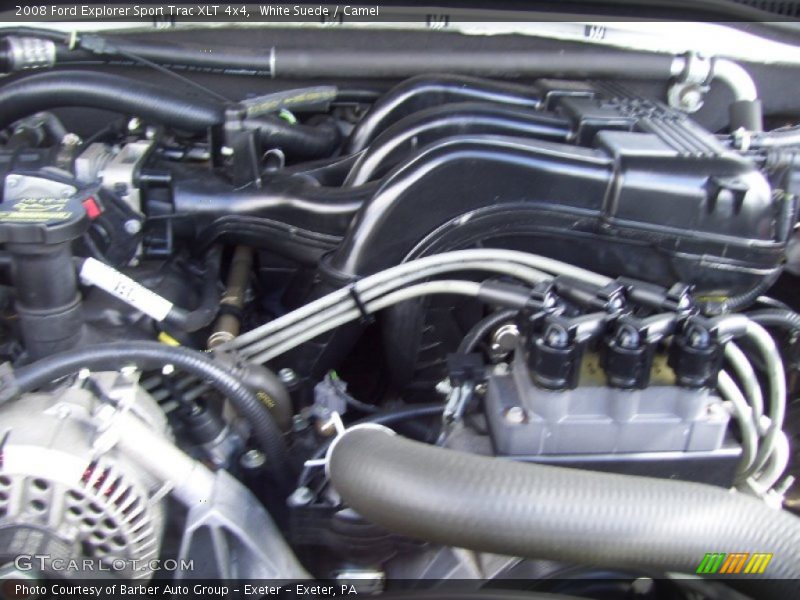 White Suede / Camel 2008 Ford Explorer Sport Trac XLT 4x4