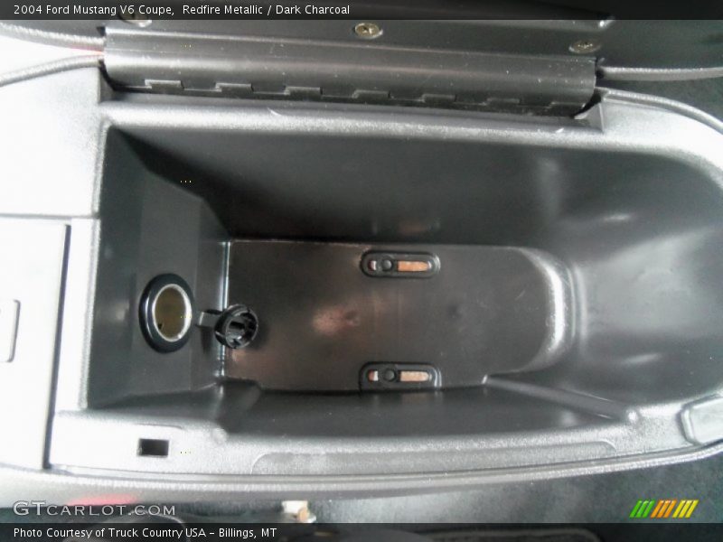 Redfire Metallic / Dark Charcoal 2004 Ford Mustang V6 Coupe