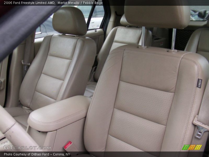 Merlot Metallic / Pebble Beige 2006 Ford Freestyle Limited AWD