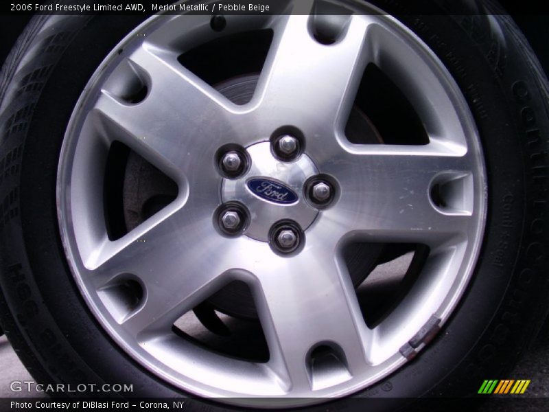 Merlot Metallic / Pebble Beige 2006 Ford Freestyle Limited AWD