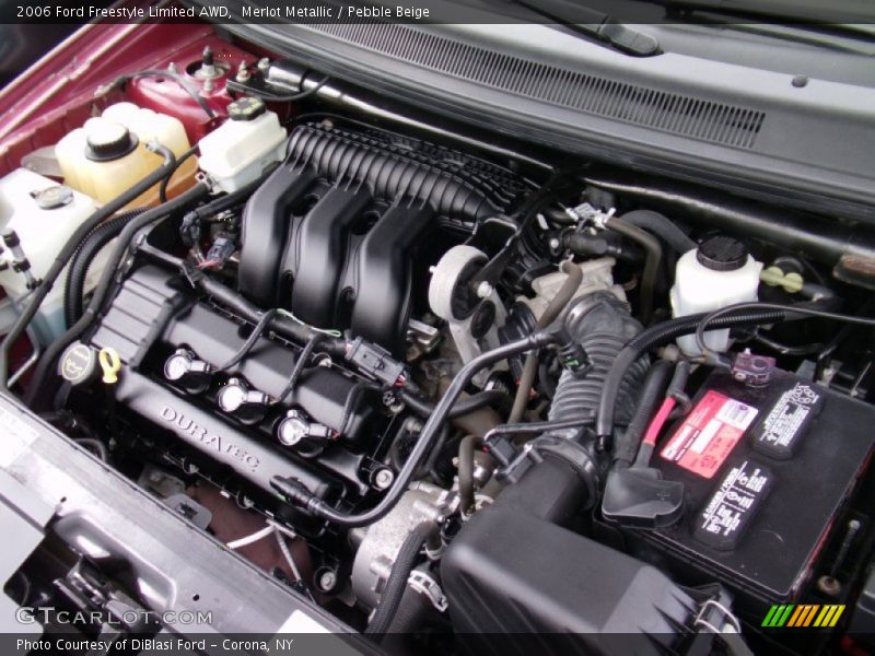 Merlot Metallic / Pebble Beige 2006 Ford Freestyle Limited AWD