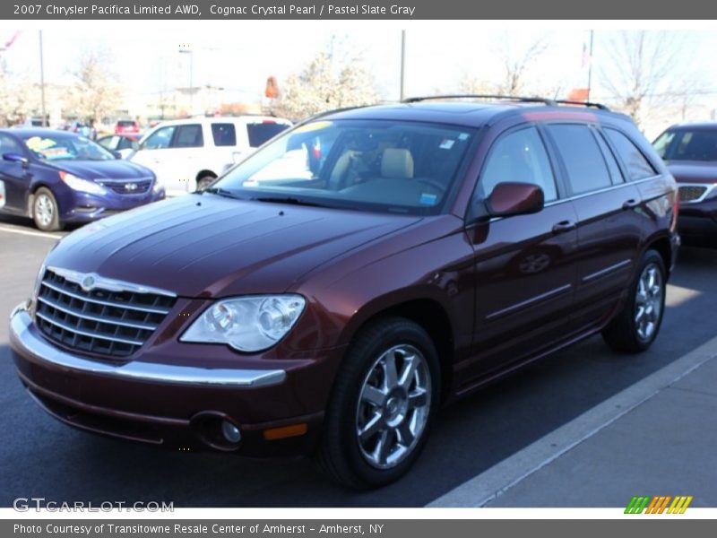 Cognac Crystal Pearl / Pastel Slate Gray 2007 Chrysler Pacifica Limited AWD