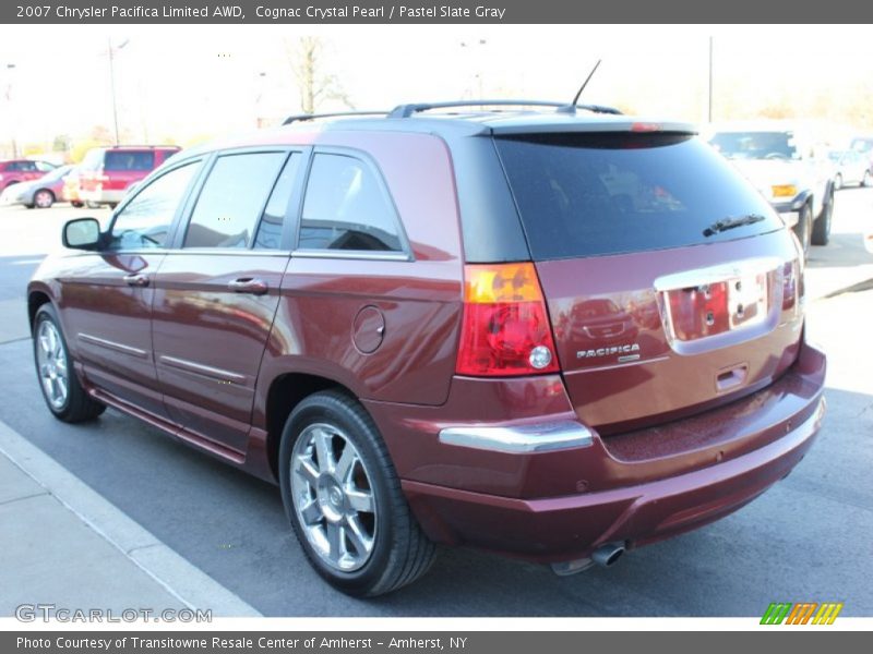 Cognac Crystal Pearl / Pastel Slate Gray 2007 Chrysler Pacifica Limited AWD