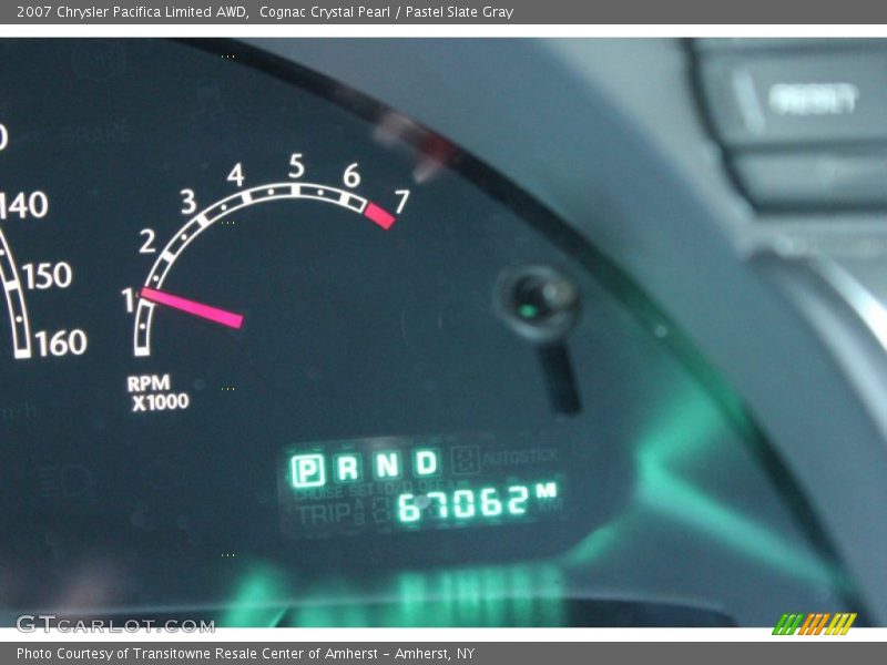 Cognac Crystal Pearl / Pastel Slate Gray 2007 Chrysler Pacifica Limited AWD