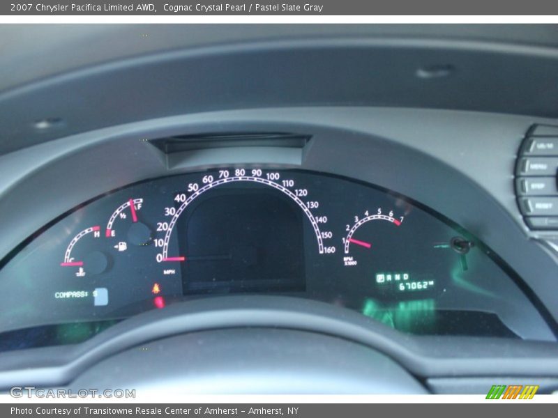 Cognac Crystal Pearl / Pastel Slate Gray 2007 Chrysler Pacifica Limited AWD