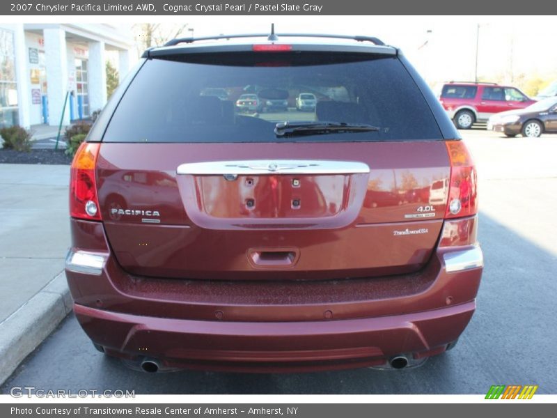 Cognac Crystal Pearl / Pastel Slate Gray 2007 Chrysler Pacifica Limited AWD
