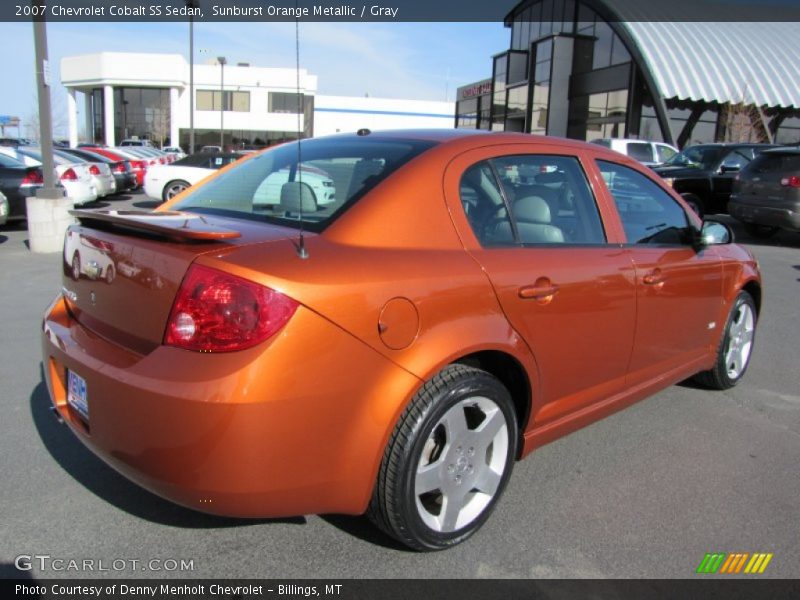  2007 Cobalt SS Sedan Sunburst Orange Metallic
